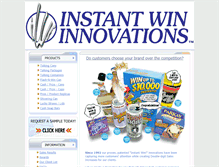 Tablet Screenshot of instantwininnovations.com